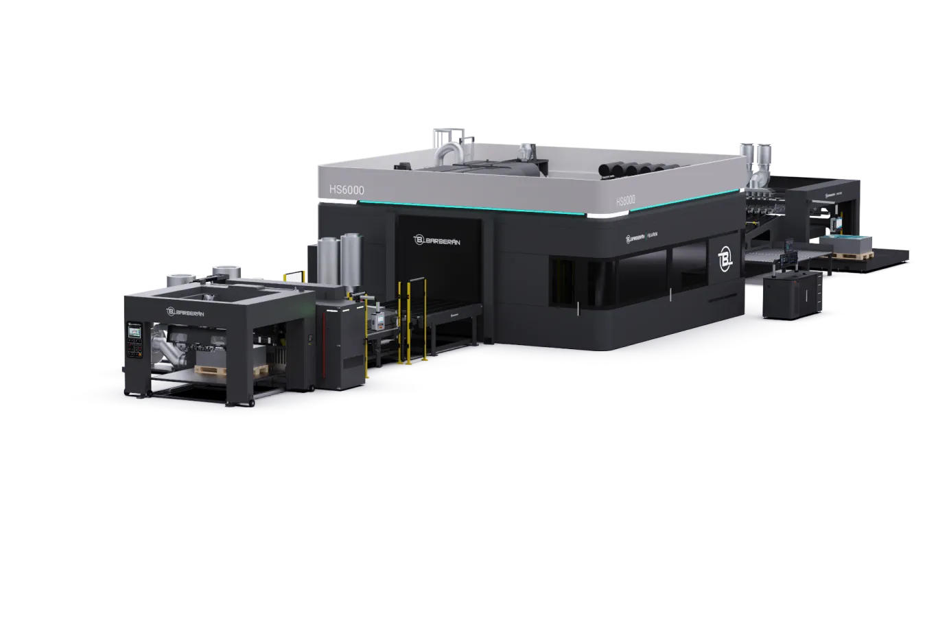 Top feed - industrial vacuum system